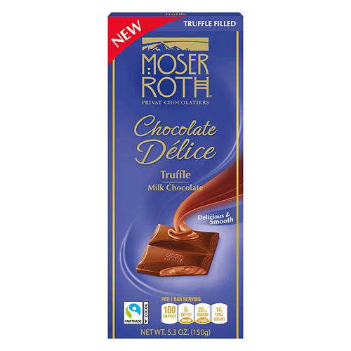 Moser Roth Milk Chocolate Truffle, 5.3 oz